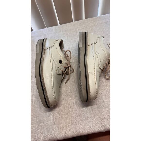 THE BODY SHOE BEIGE HUSH PUPPIES MALL WALKER MENS SIZE 6 wide - Picture 4 of 11